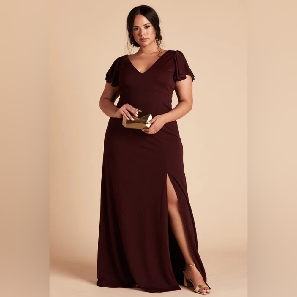 NWT Birdy Grey Hannah Dress in Crepe Cabernet